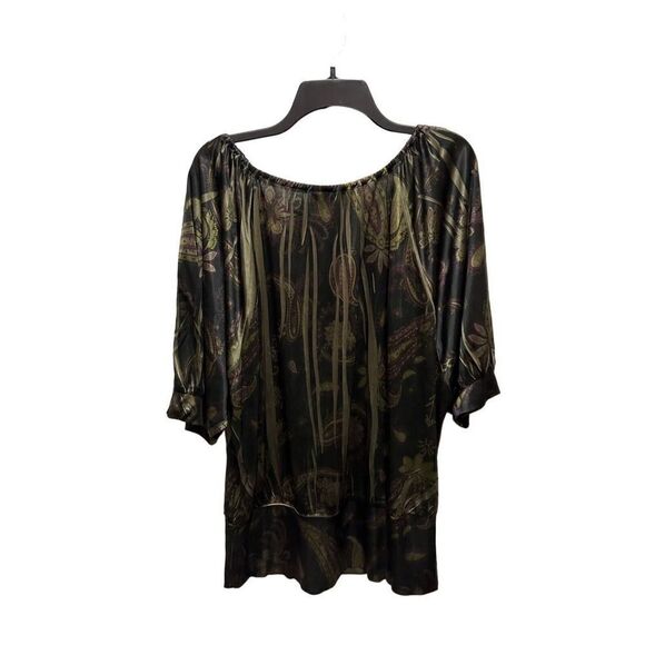 🌼5for$25🌼 New Directions Women’s  Shirt Top Abstract  Dolman Sleeve - Picture 1 of 7